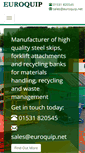 Mobile Screenshot of euroquip.net